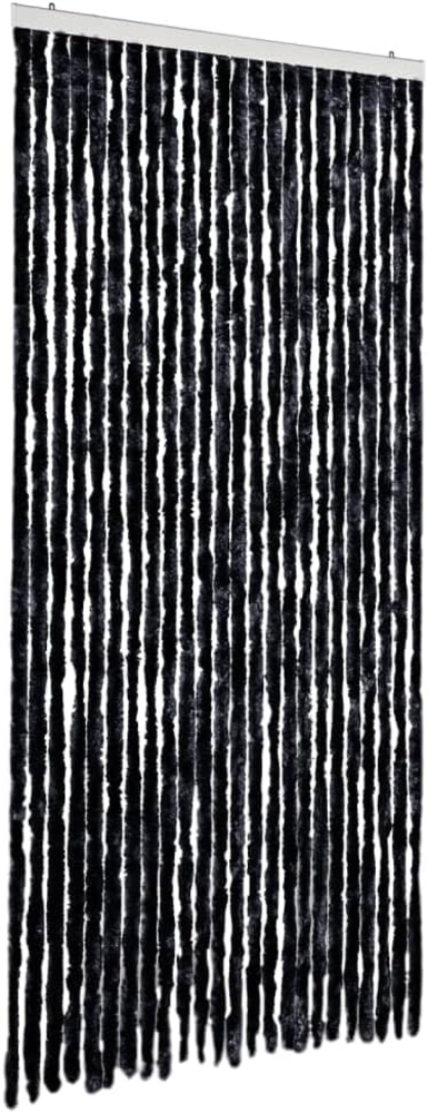 vidaXL Fliegenvorhang Anthrazit 100x230 cm Chenille 377382 Bild 1