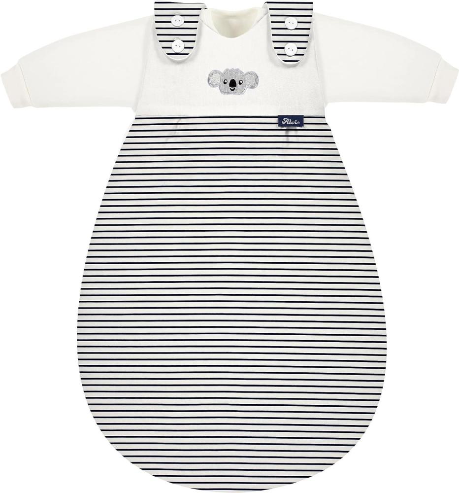 Alvi Baby-Mäxchen Schlafsack 3tlg. Organic Cotton Ringlets Koala navy 74/80 Bild 1