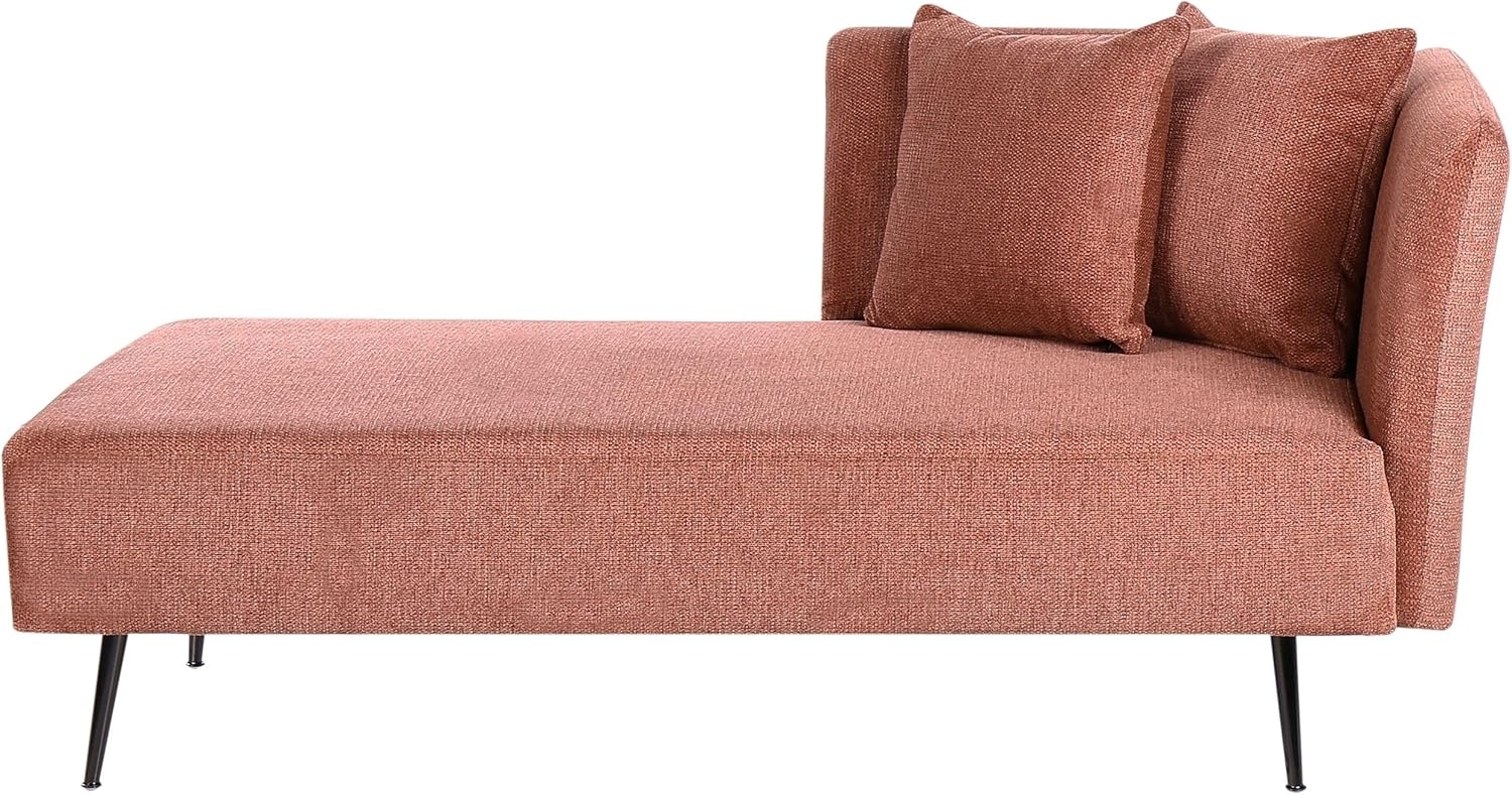 Chaiselongue rot rechtsseitig RIOM Bild 1