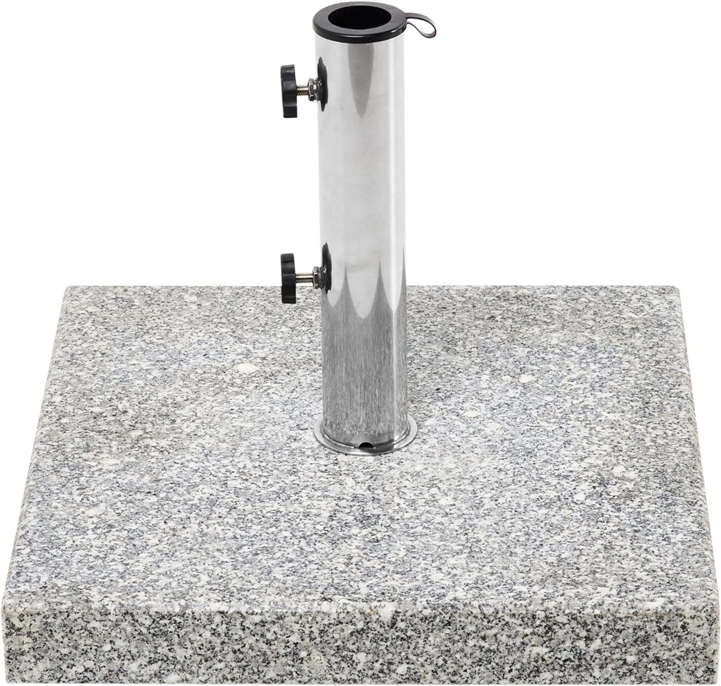 Sonnenschirmfuß CERZETO Grau Quadratisch 30 kg Bild 1