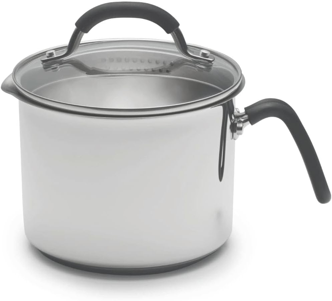 Coolinato Milchtopf Coolinato Universaltopf 16cm 2,4l aus Edelstahl - unbeschichtet Bild 1