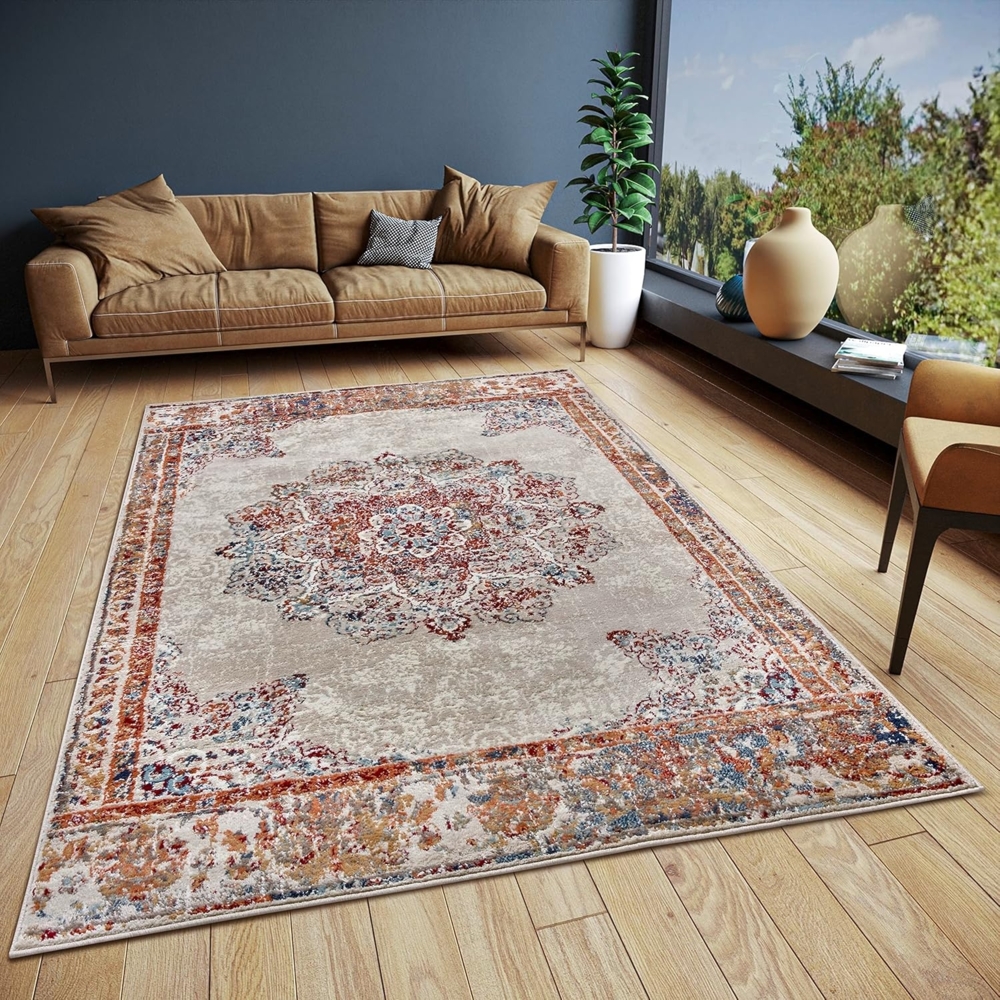 HANSE Home Teppich Maderno, rechteckig, Höhe: 8 mm, Läufer, Orientalisch, Kurzflor, Wohnzimmer, Schlafzimmer, Esszimmer Bild 1