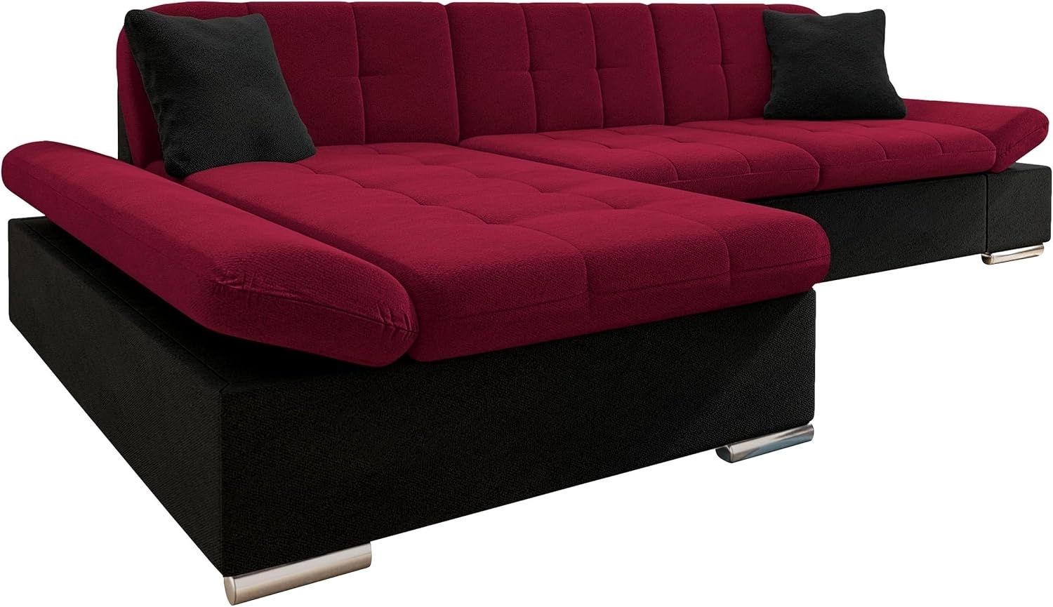 Ecksofa Montana (Farbe: Kronos 07 + Kronos 02 + Kronos 07, Seite: Links) Bild 1