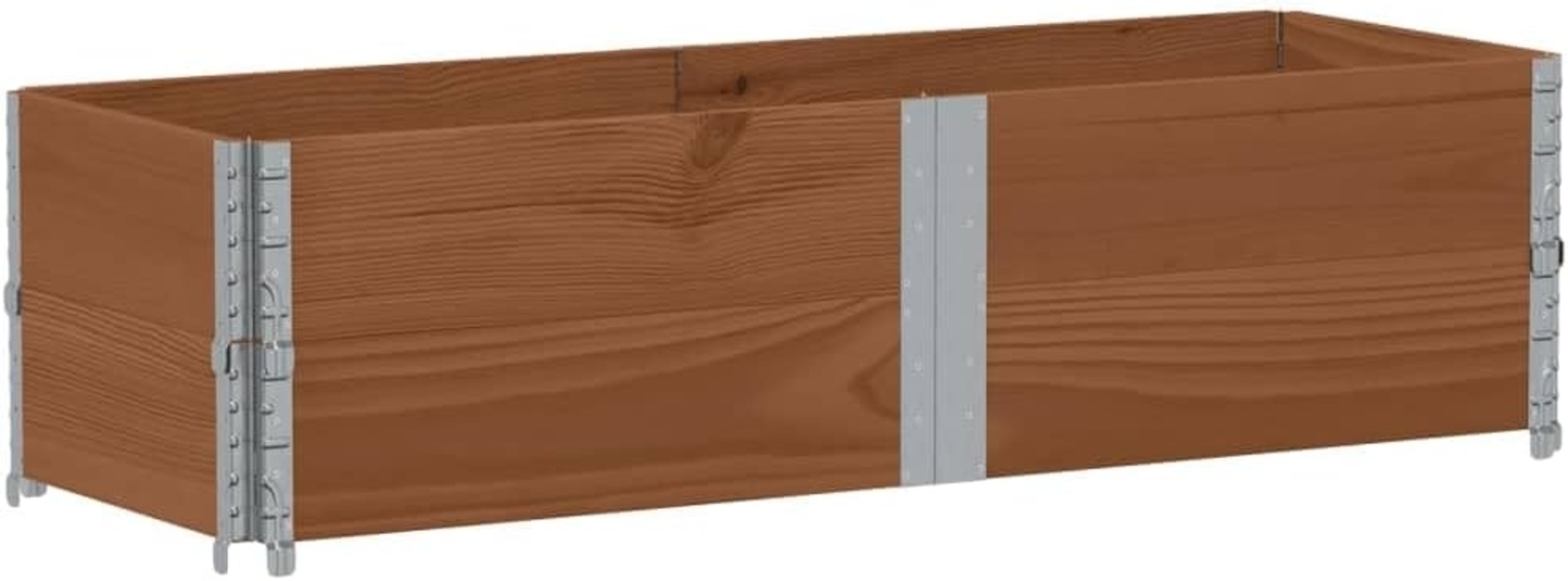 Pflanzkasten Braun 150x50 cm Massivholz Kiefer 3295410 Bild 1