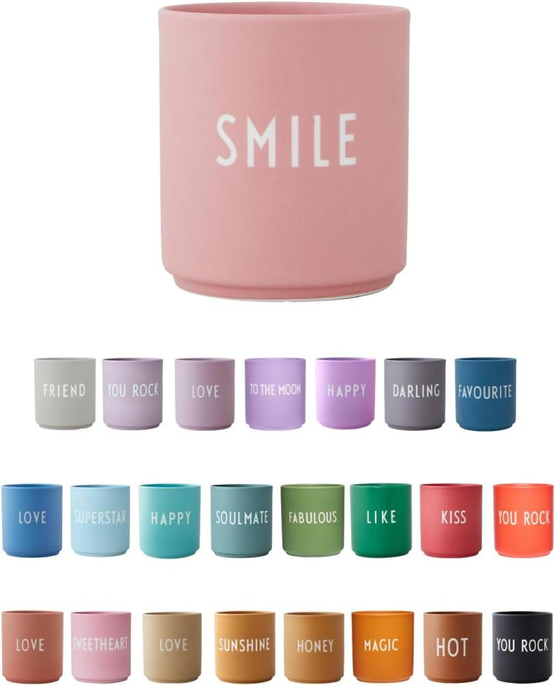 Design Letters Becher Favourite Cup Smile Rose 10101002ROSESMILE Bild 1