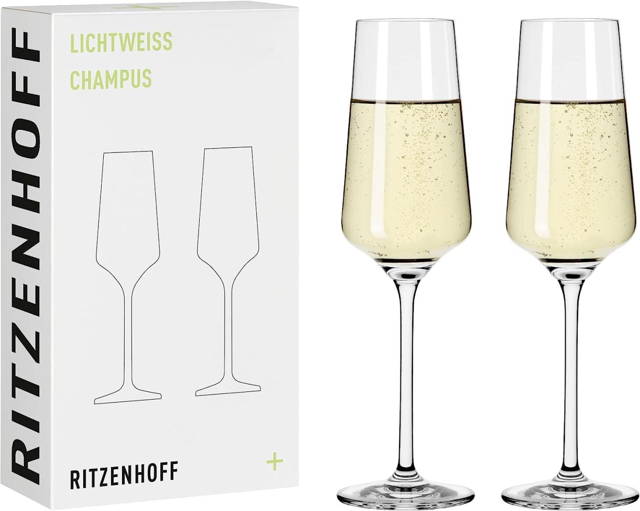 Ritzenhoff 6111008 Champagnerglas-Set #1 LICHTWEISS Nadine Niggemeier 2022 Bild 1