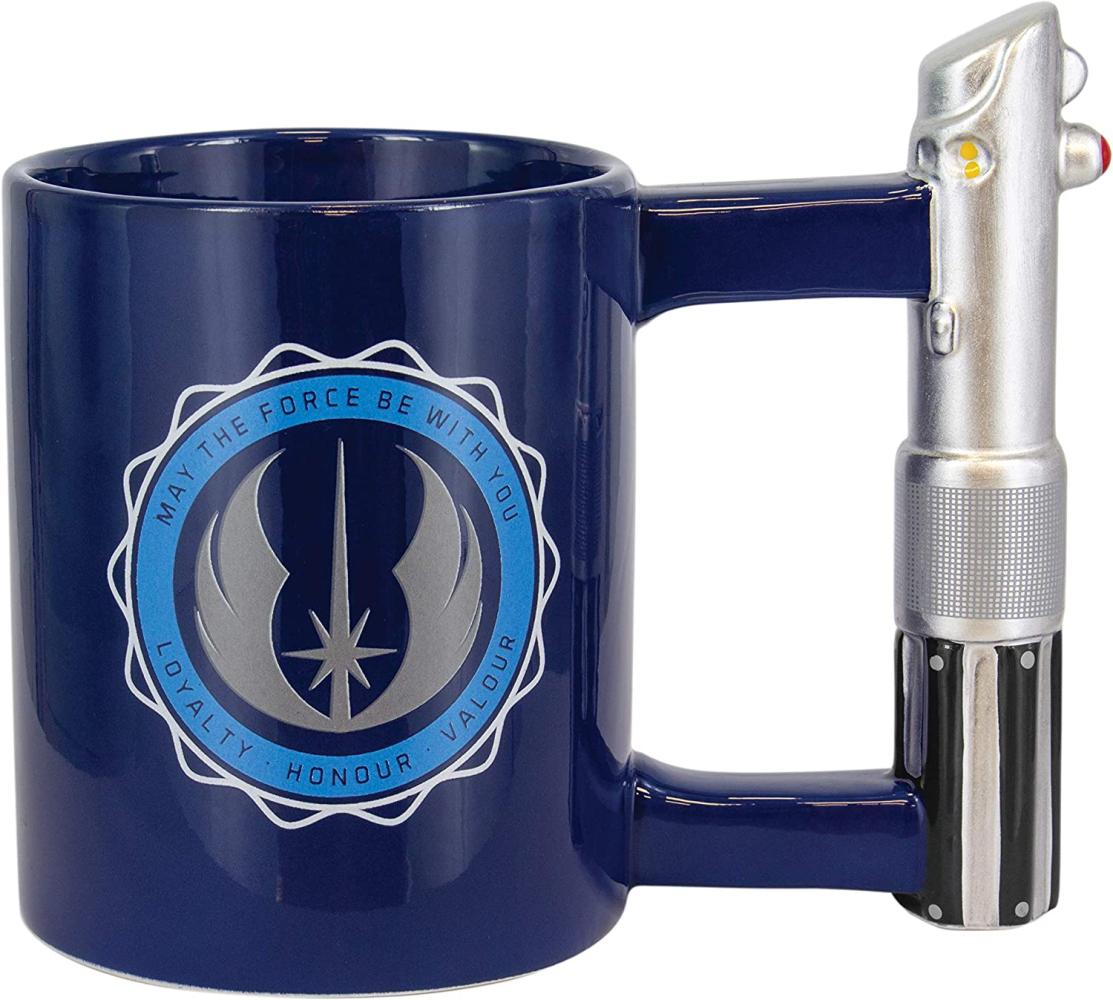 Paladone PP5057SW Jedi Academy geformte Tasse, Star Wars, Tee und Kaffeetasse, Geschenk für alle Altersgruppen, Keramik Bild 1