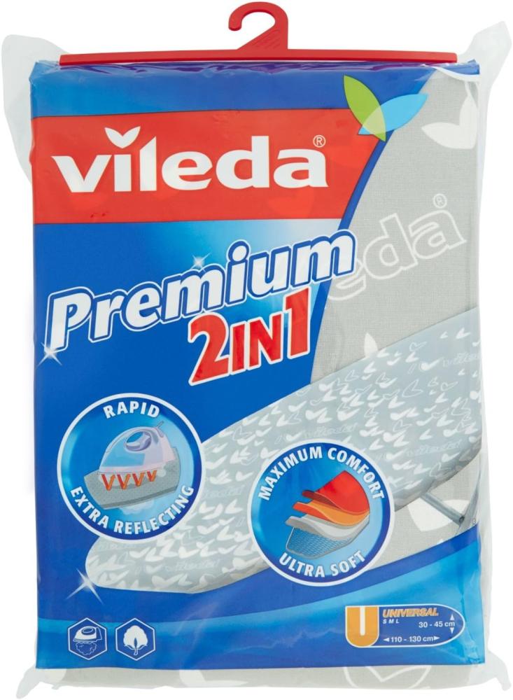 VILEDA Bügeltischbezug Premium 2in1 universal Länge 110-130cm x Breite 30-45cm Bild 1