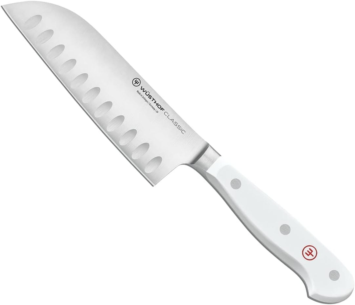 Wüsthof Classic white Santokumesser Kullen 14cm Bild 1