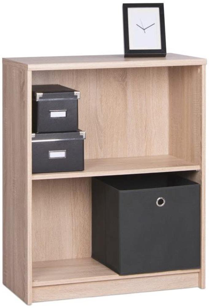 Bücherregal Koblenz 21 Eiche Sonoma 68x85x35 cm Standregal Regal Bild 1