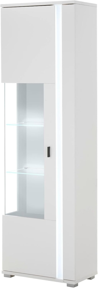 Vitrine Bellport in weiß matt 55 x 200 cm Bild 1