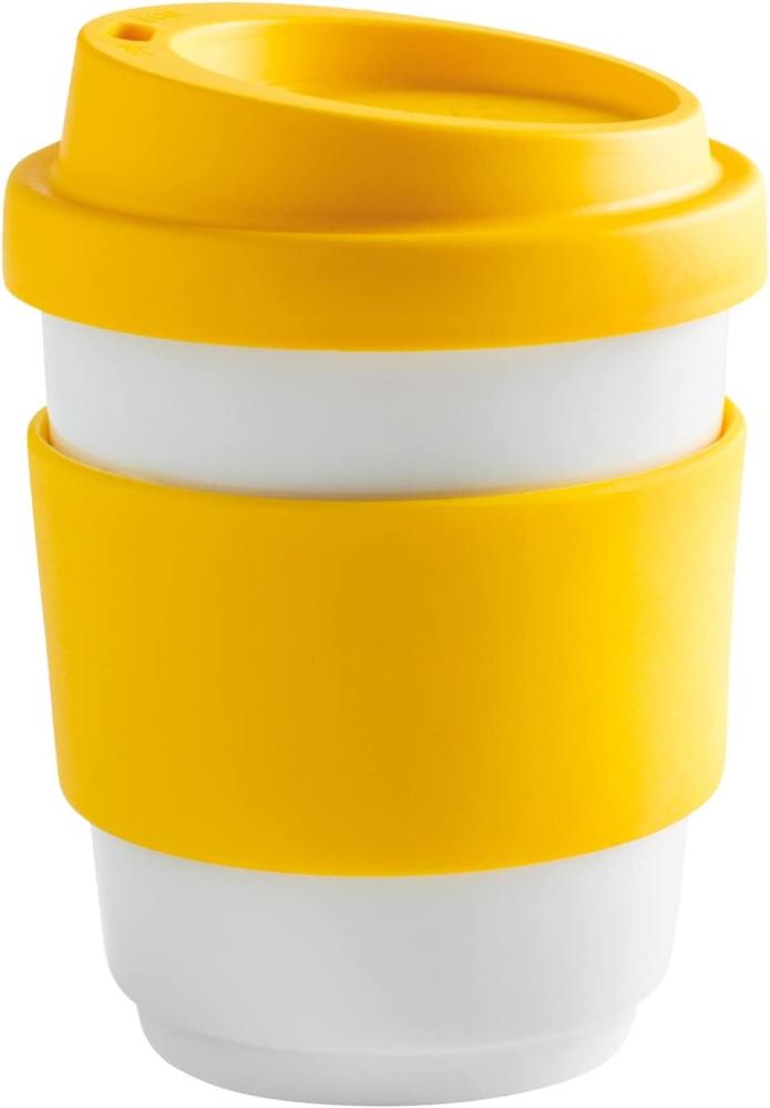 KAHLA fillit To Go Becher 0,27 l Banderole sunny yellow Bild 1