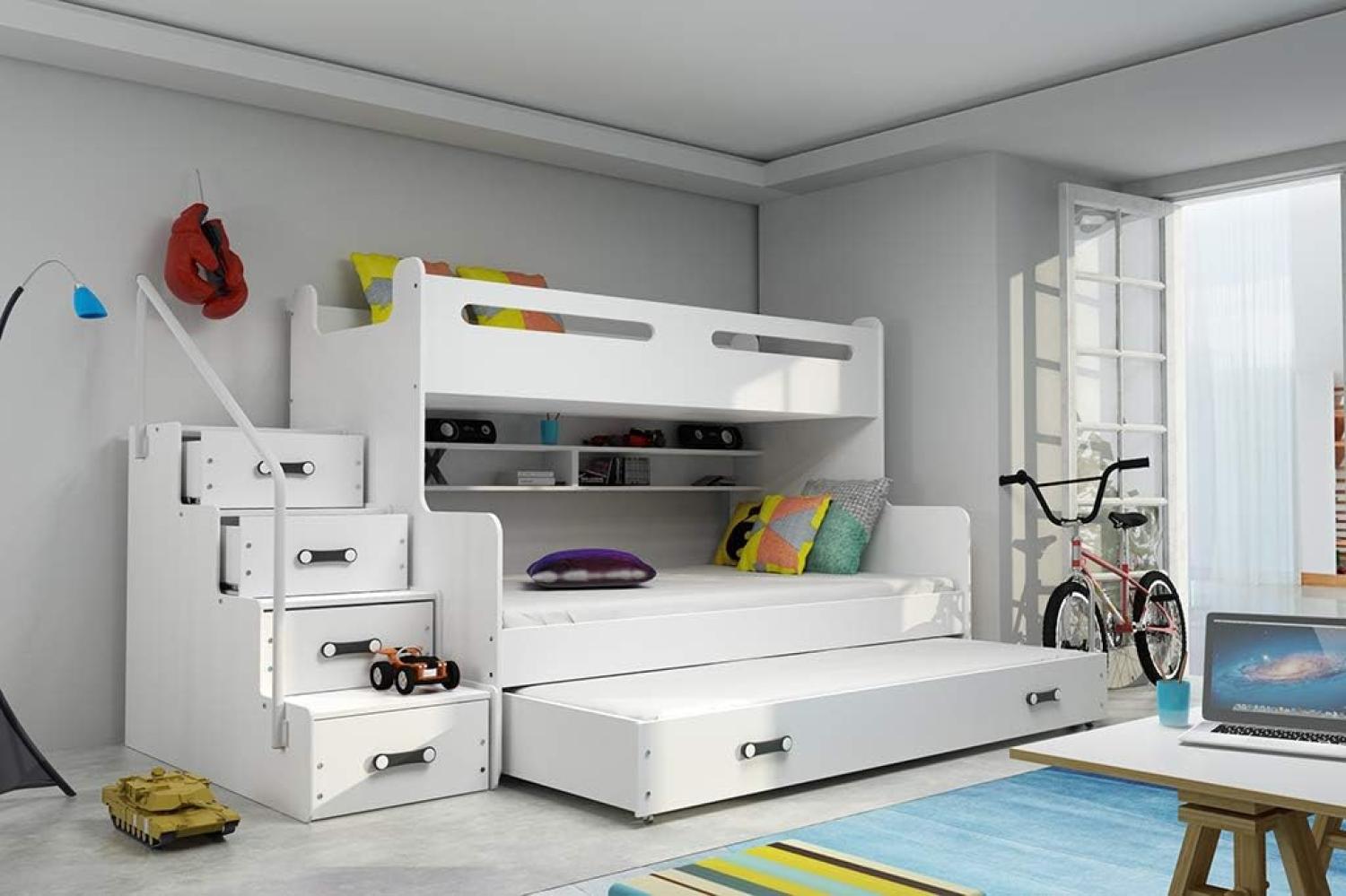Interbeds 'MAX 3' Etagenbett weiß Bild 1