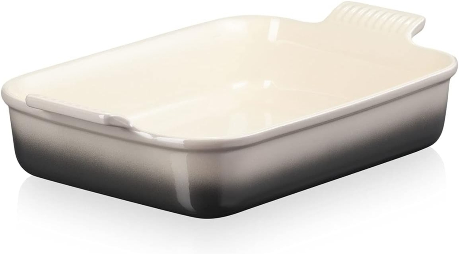 LeCreuset Auflaufform rechteckig 32cm Tradition | Flint : Flint Bild 1