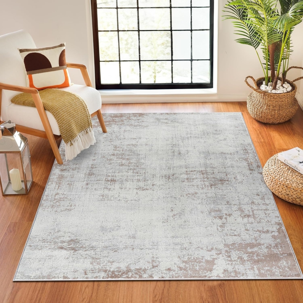 Livabliss Teppich WAMBA, rechteckig, Höhe: 10 mm, Moderner Designerteppich in Marmor Optik, Kurzflor Wohnzimmerteppich Bild 1
