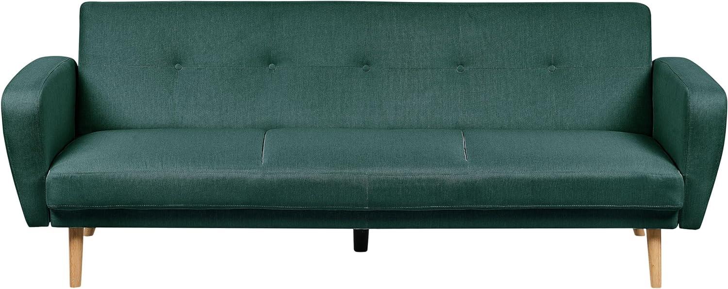 3 Sitzer Sofa FLORLI Dunkelgrün Bild 1