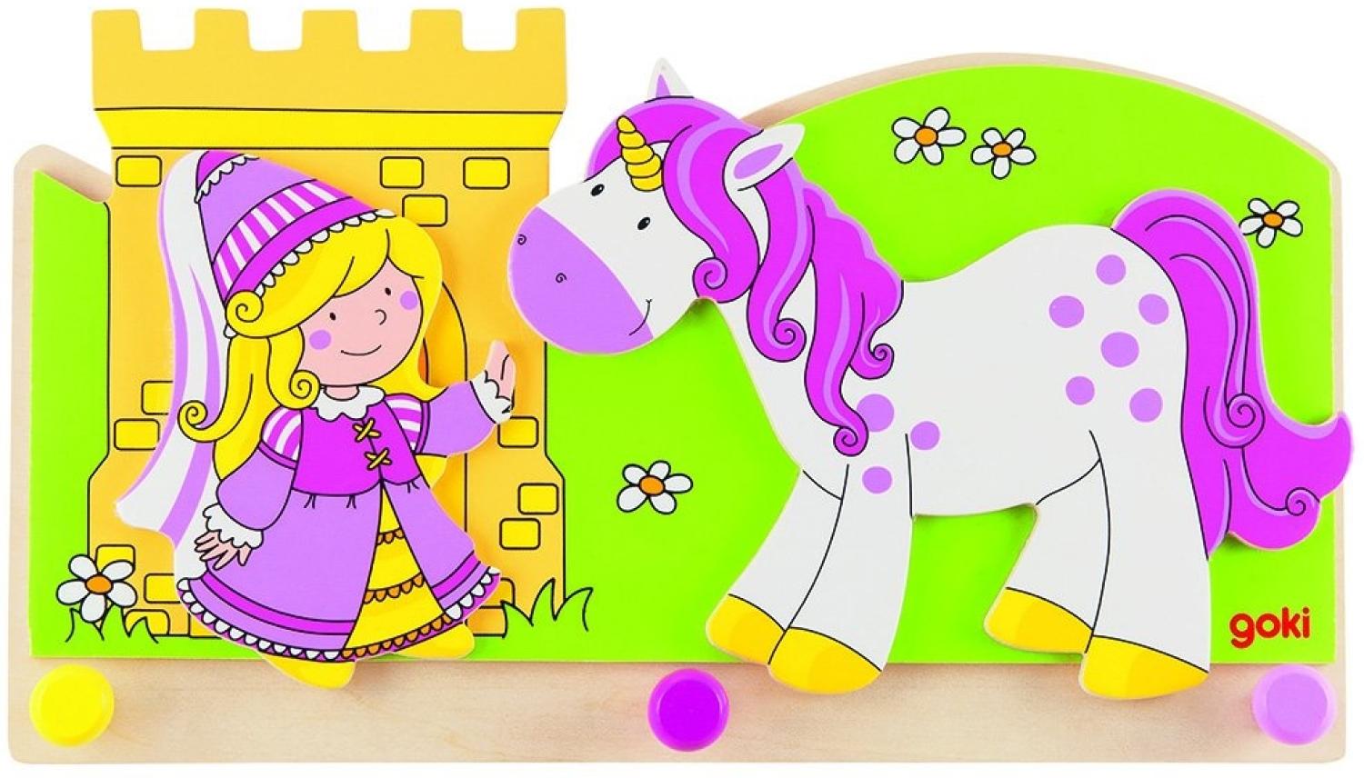 Garderobe Kleine Prinzessin mit Einhorn Bild 1