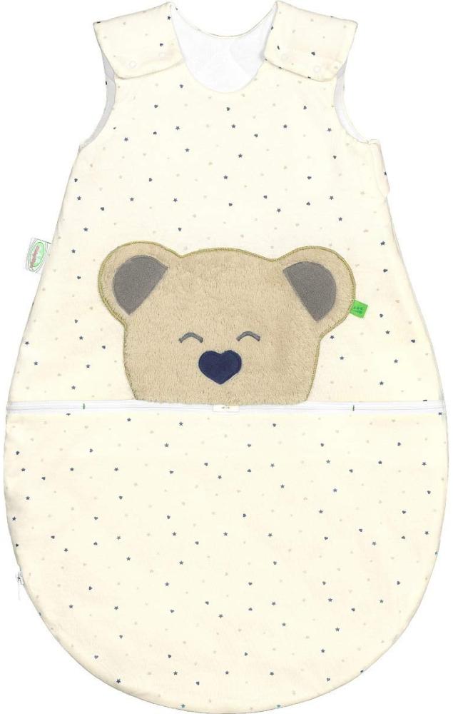 Odenwälder muckiAIR Jersey-Schlafsack heart and stars blue 60 Bild 1