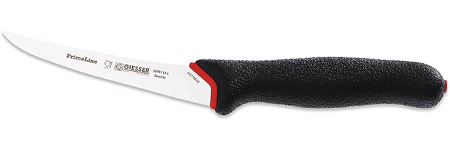 Johannes Giesser Messerfabrik PrimeLine Ausbeinmesser Messer, Kunststoff, Schwarz, 13 cm Bild 1