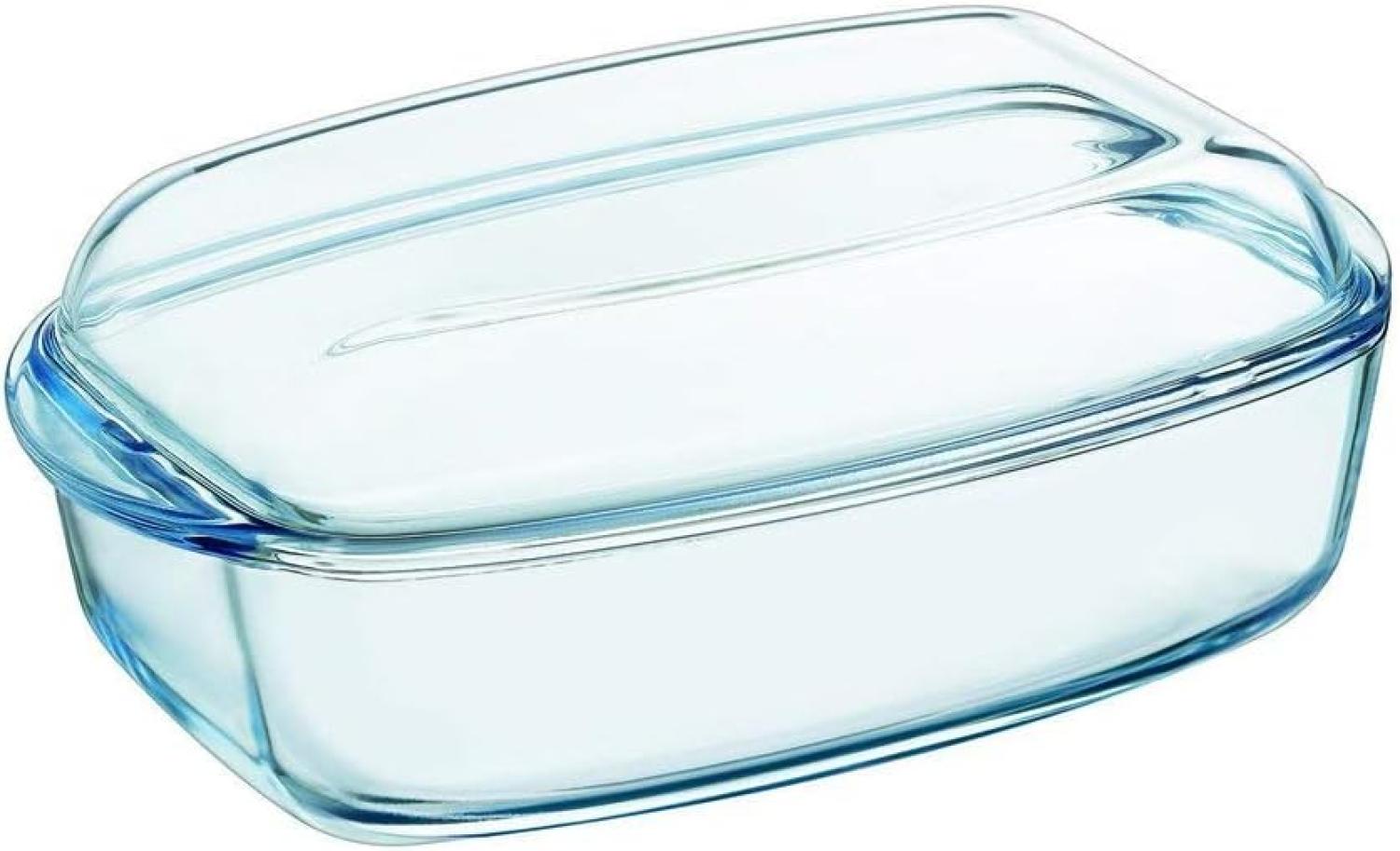 PYREX Kasserolle rechteckig Glas 4,5l Bild 1