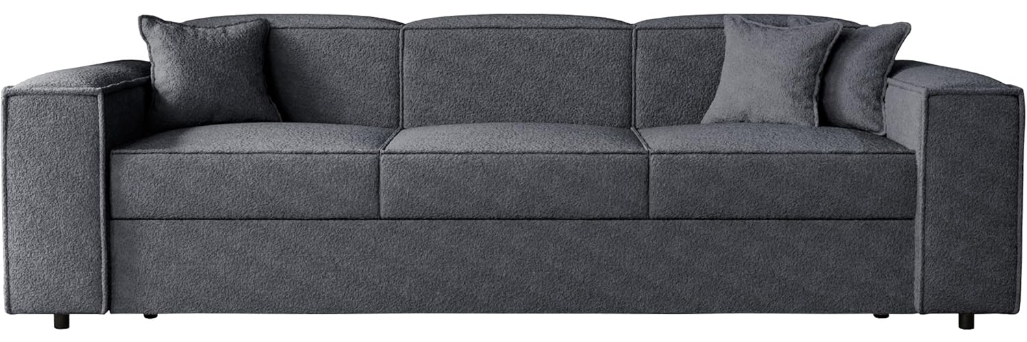 Schlafsofa Sokoz Boucle (Farbe: Coral 80) Bild 1