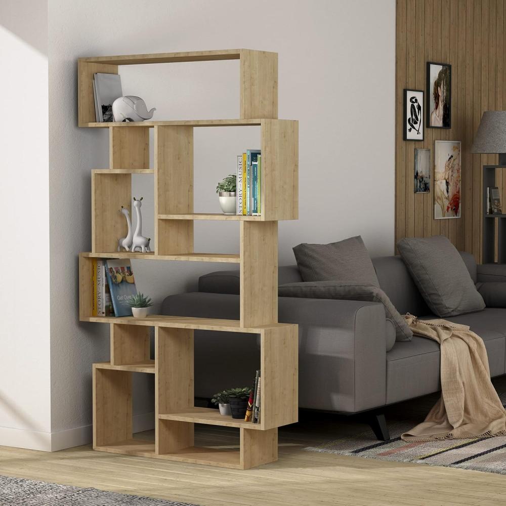 Decortie Bücherregal Karmato, Modernes Bücherregal Display Unit, 96 x 25,5 x 168,5 cm Bild 1