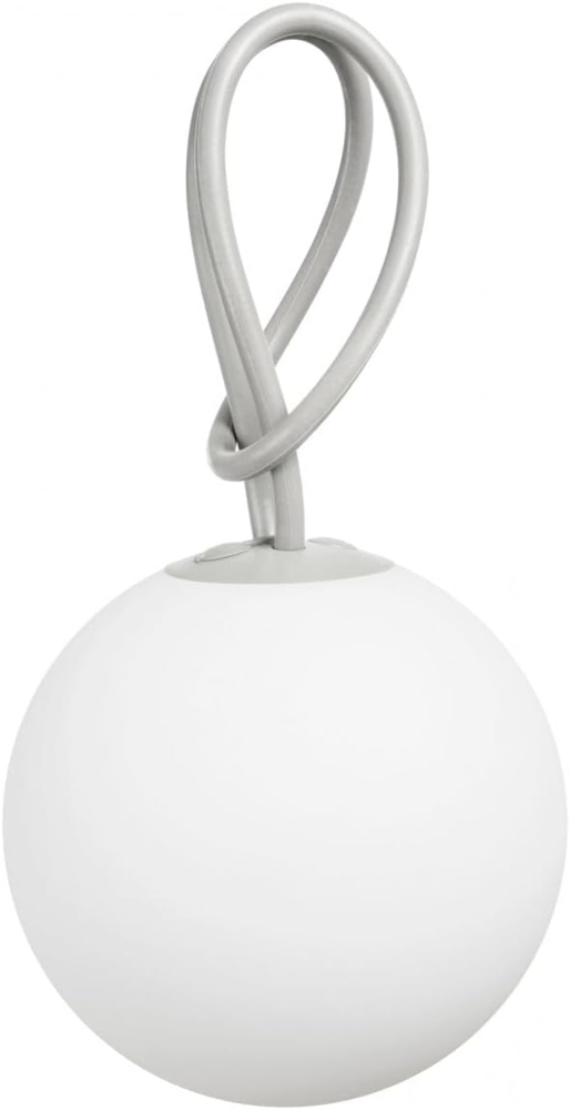 Fatboy Drahtlos und wiederaufladbar mit LED-Beleuchtung (Sie müssen sie nur über das USB-Portal oben aufladen, um bis zu 24 Stunden Zeit zu haben) Hellgrau Bild 1