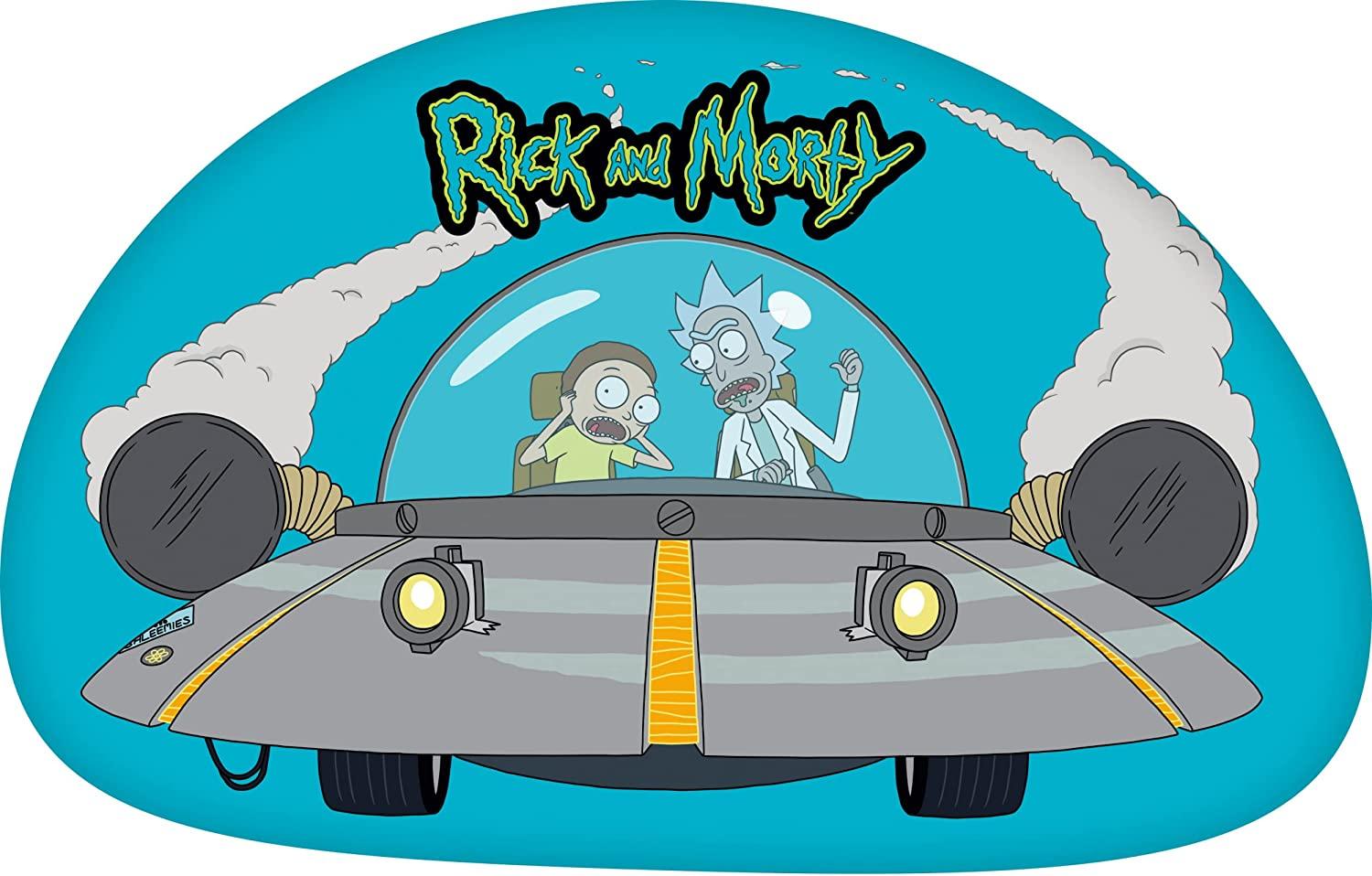 kissen Rick & Morty 40 cm Polyester blau Bild 1