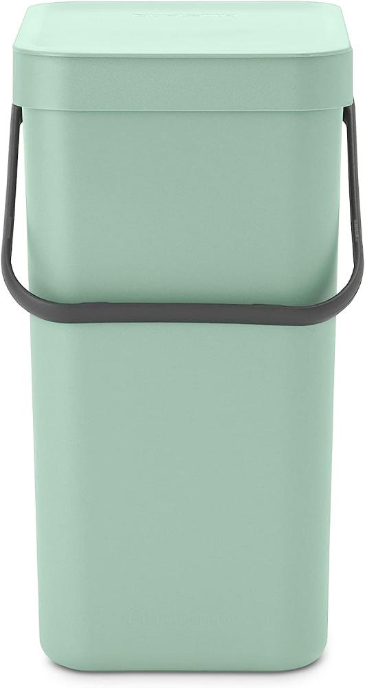 Brabantia 'Sort & Go' Abfallbehälter, Kunststoff, Jade Green, 12 Liter Bild 1