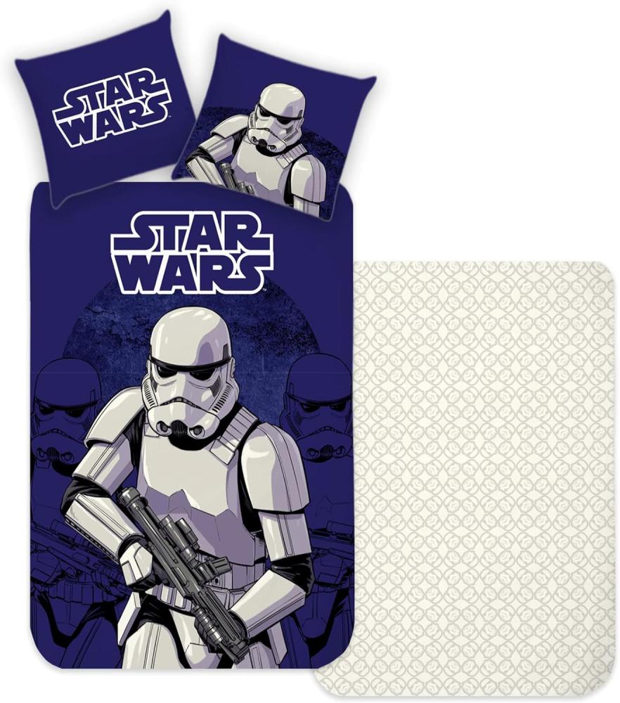 Disney Bettwäsche Star Wars | 135x200 cm + 80x80 cm Bild 1