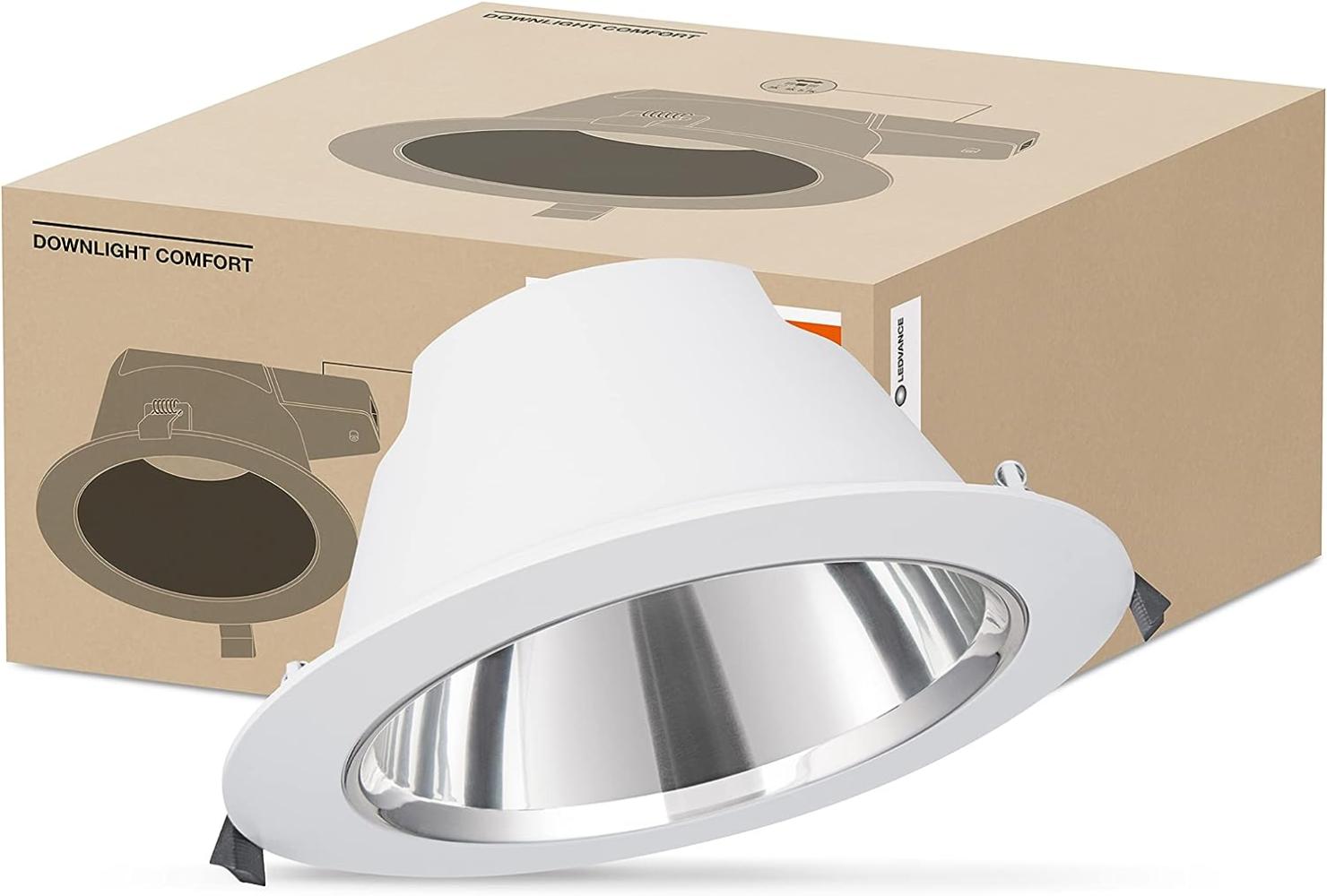 LEDVANCE DOWNLIGHT COMFORT 205 20 W 3CCT IP54 WT Bild 1