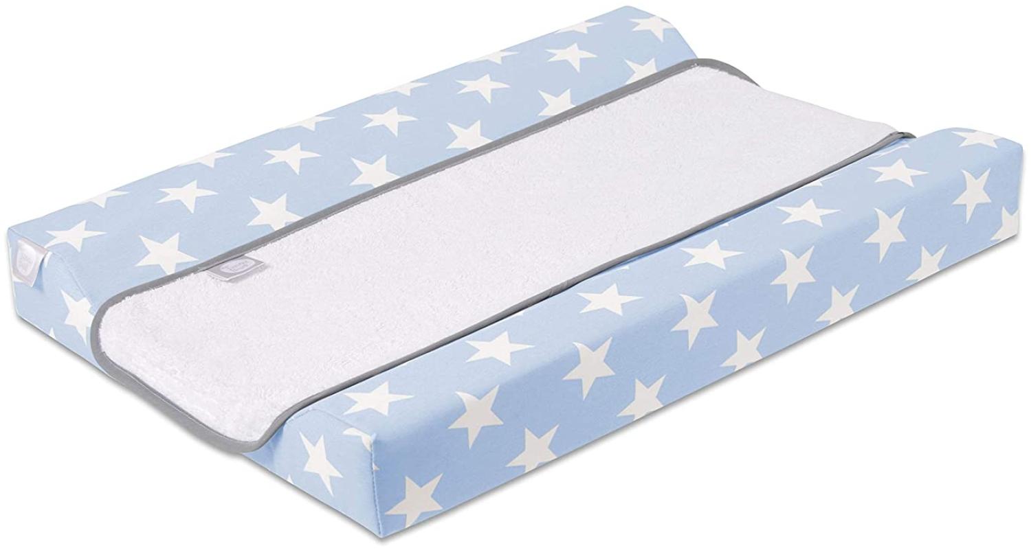 Funny Baby Wickelauflage Stars Bleu Bild 1