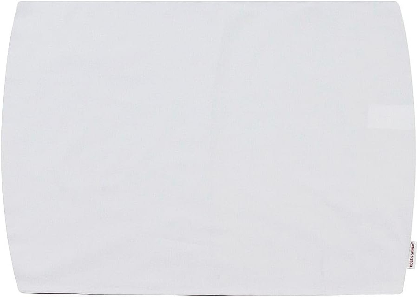 HOBEA-Germany Baby-Lagerungsbezug für Stillkissen XXL Lagerungskissen Schwangerschaftskissen Seitenschläferkissen groß (Uni grau) Bild 1