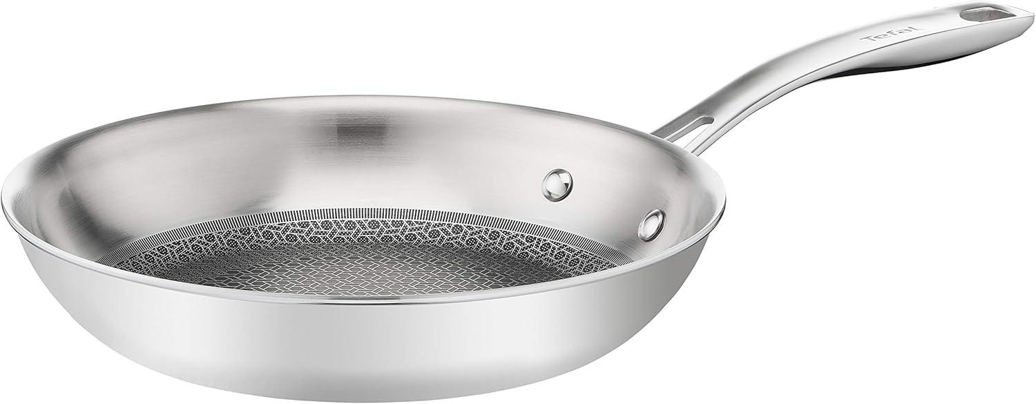 Tefal Eternal Mesh Pfanne 28 Cm E49706 Sichere Und Kratzfeste Mesh-Versiegelung Dreischichtige Bild 1