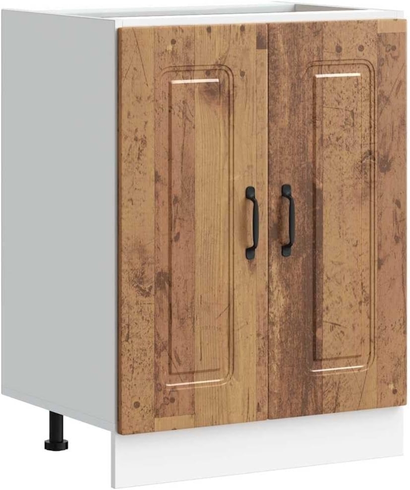 Spülenunterschrank Kalmar Altholz-Optik 60x46x81,5 cm 853445 Bild 1