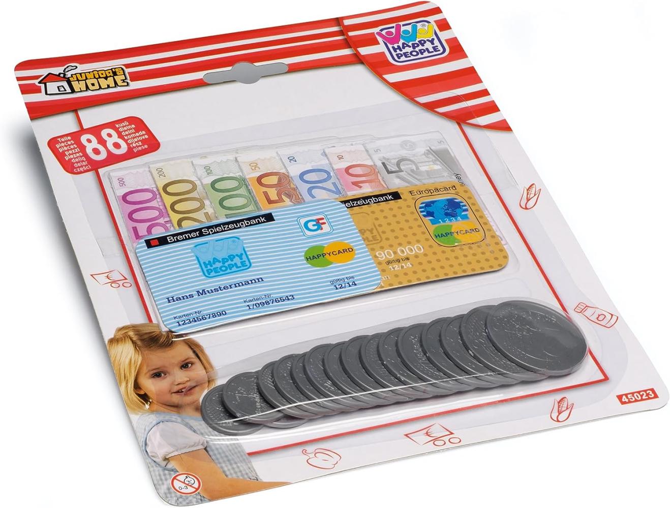 Erzi 25 x 19 x 1,2 cm Pretend Play Holz Lebensmittels Shop Ware Kunststoff Play Geld Bild 1