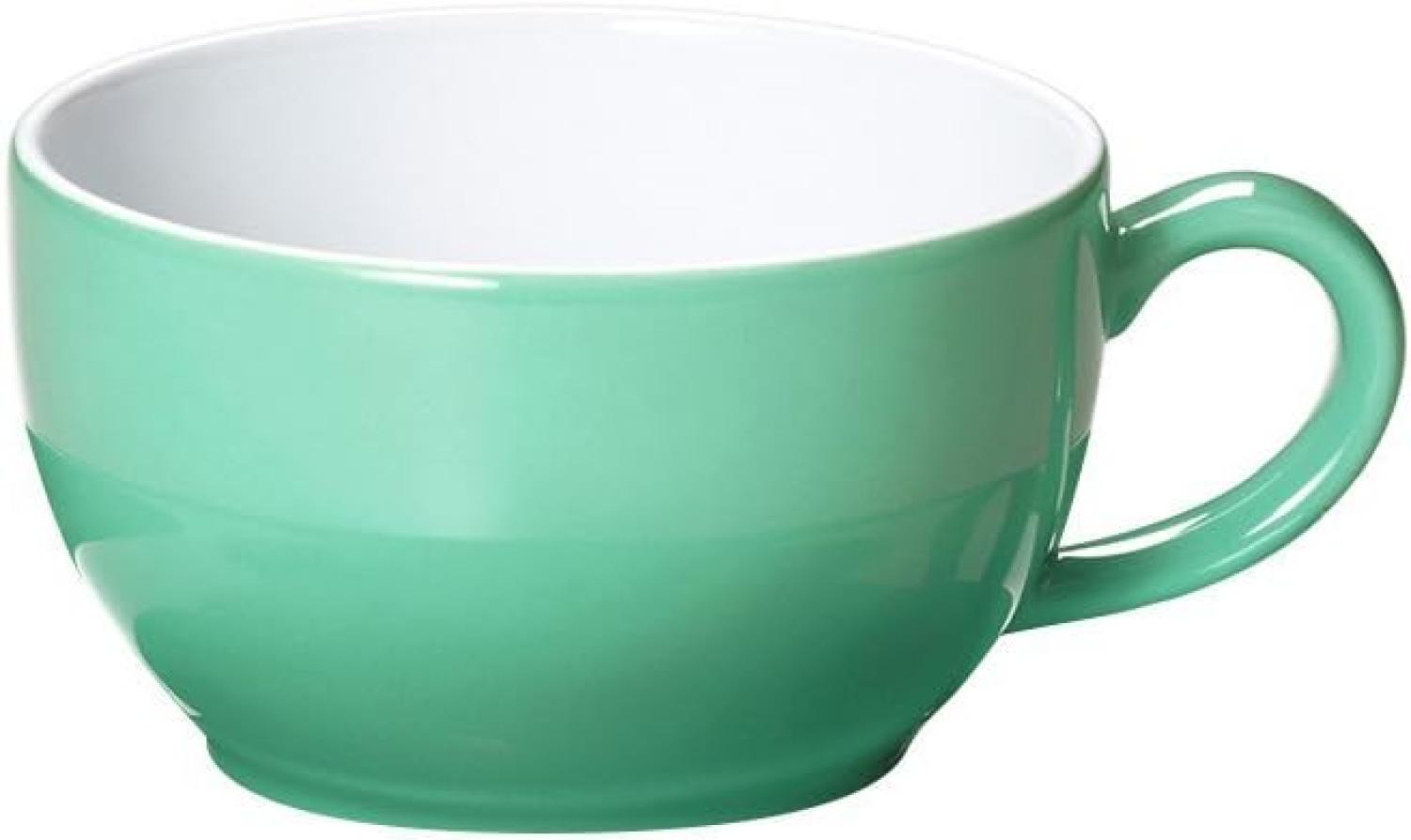 Kaffee-Obertasse 0,25 l Solid Color Smaragd Dibbern Kaffeetasse - Mikrowelle geeignet, Spülmaschinenfest Bild 1