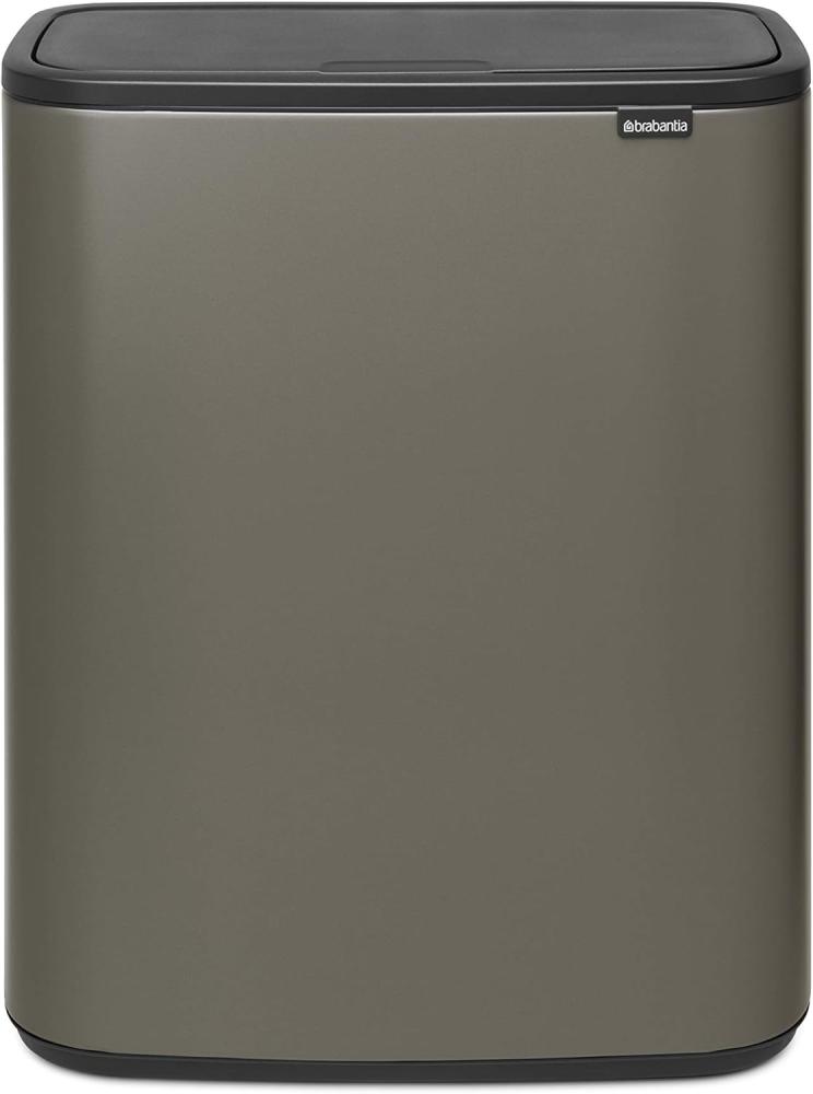 Brabantia Mülleimer, Platinum, 30 Liter Bild 1