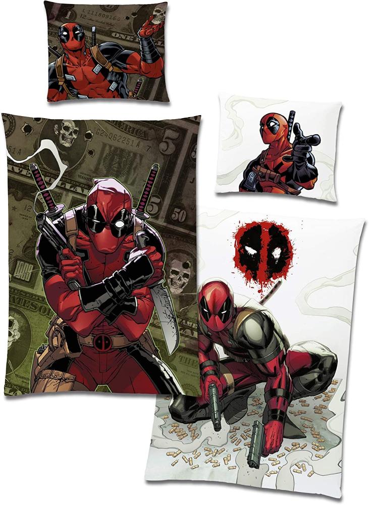 Bettwäsche 'Marvel Deadpool' Linon / Renforce Bild 1