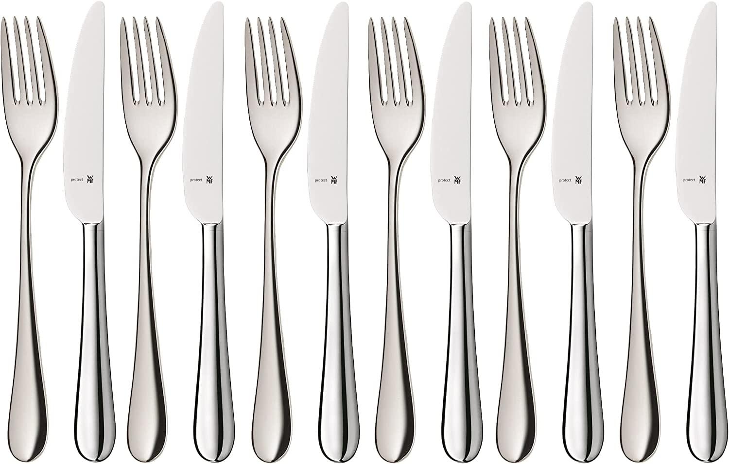 WMF Merit Dessertbesteck-Set, 12-teilig, Cromargan protect® 3201112829 Bild 1