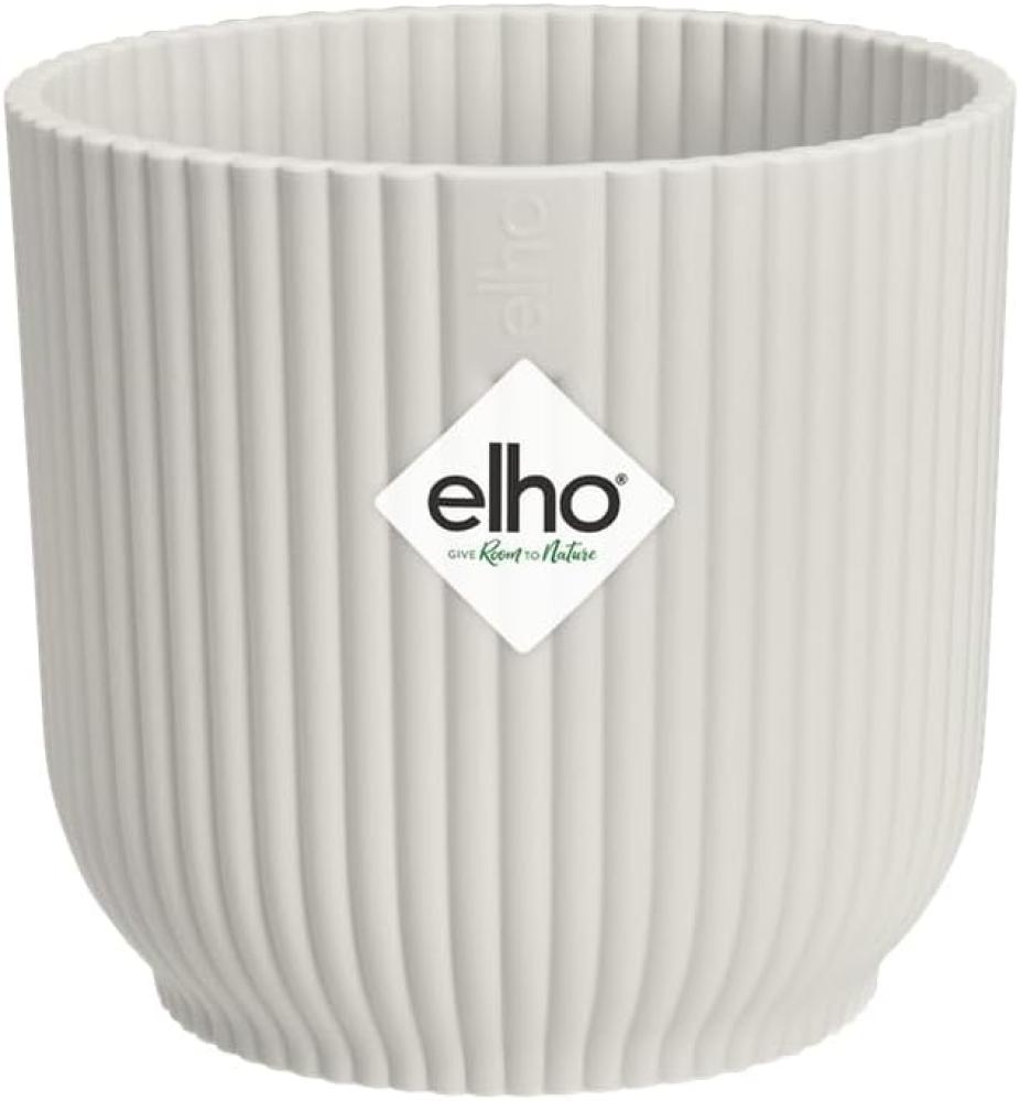 Elho Pflanztopf Vibes 9 cm x 9 cm seidenweiß Bild 1