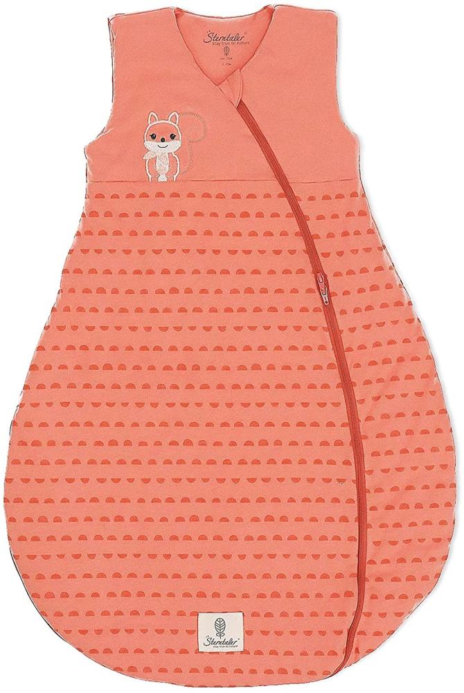 Sterntaler Baby Mädchen Schlafsack Baby Ganzjahres-Schlafsack Enna - Babyschlafsack, Pucksack Baby, Strampelsack mit Tiermotiv - Recycelt - 90cm Bild 1