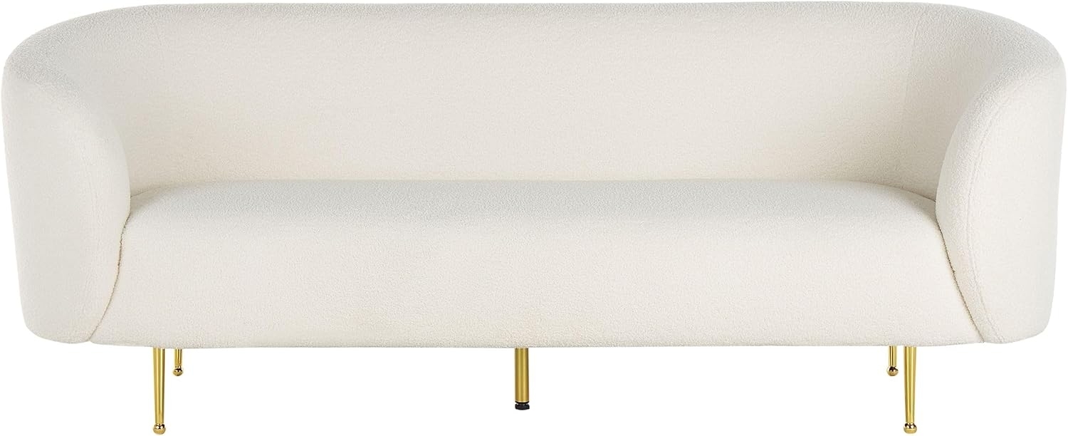 Sofa Set Bouclé weiß 6-Sitzer LOEN Bild 1