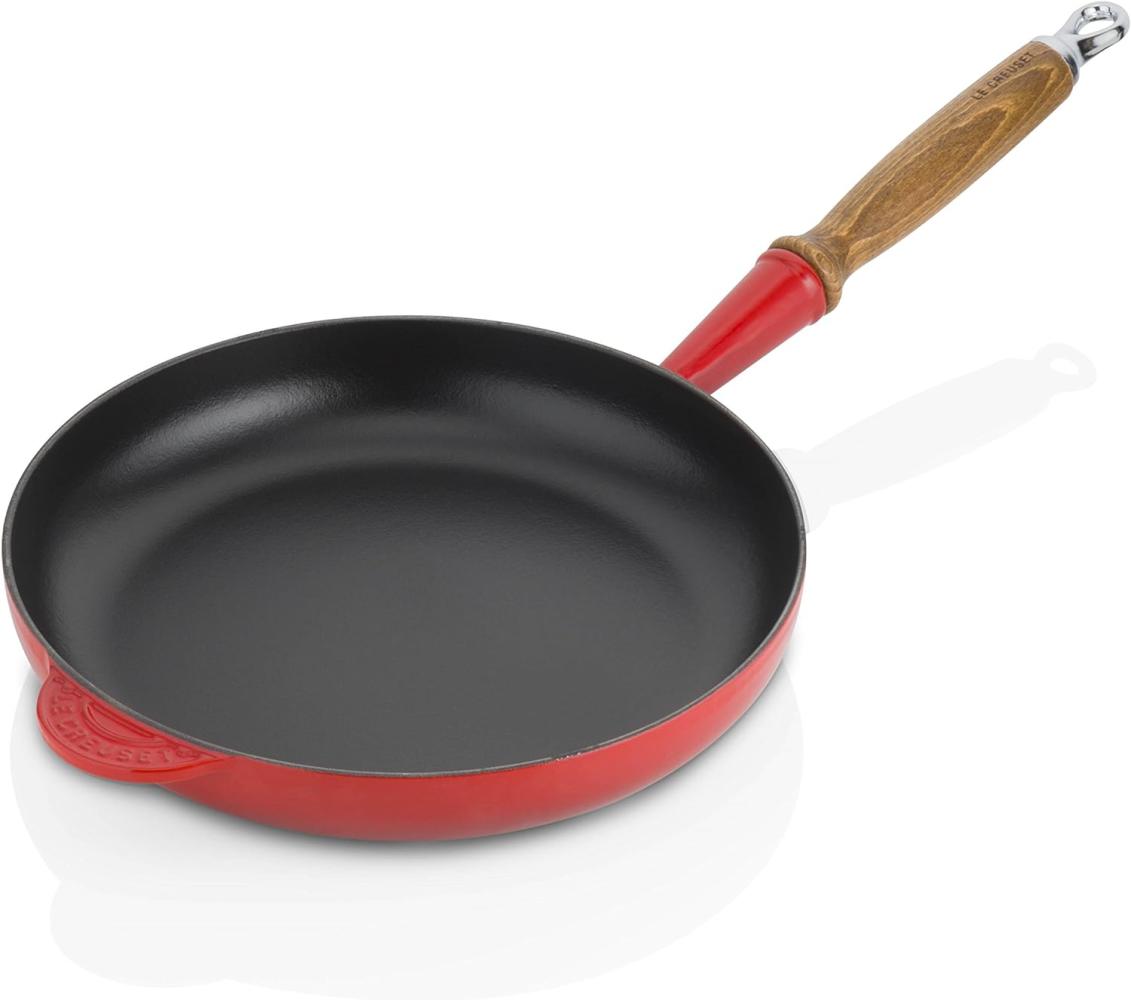 Le Creuset Gusseisen Bratpfanne 26 cm kirschrot Bild 1