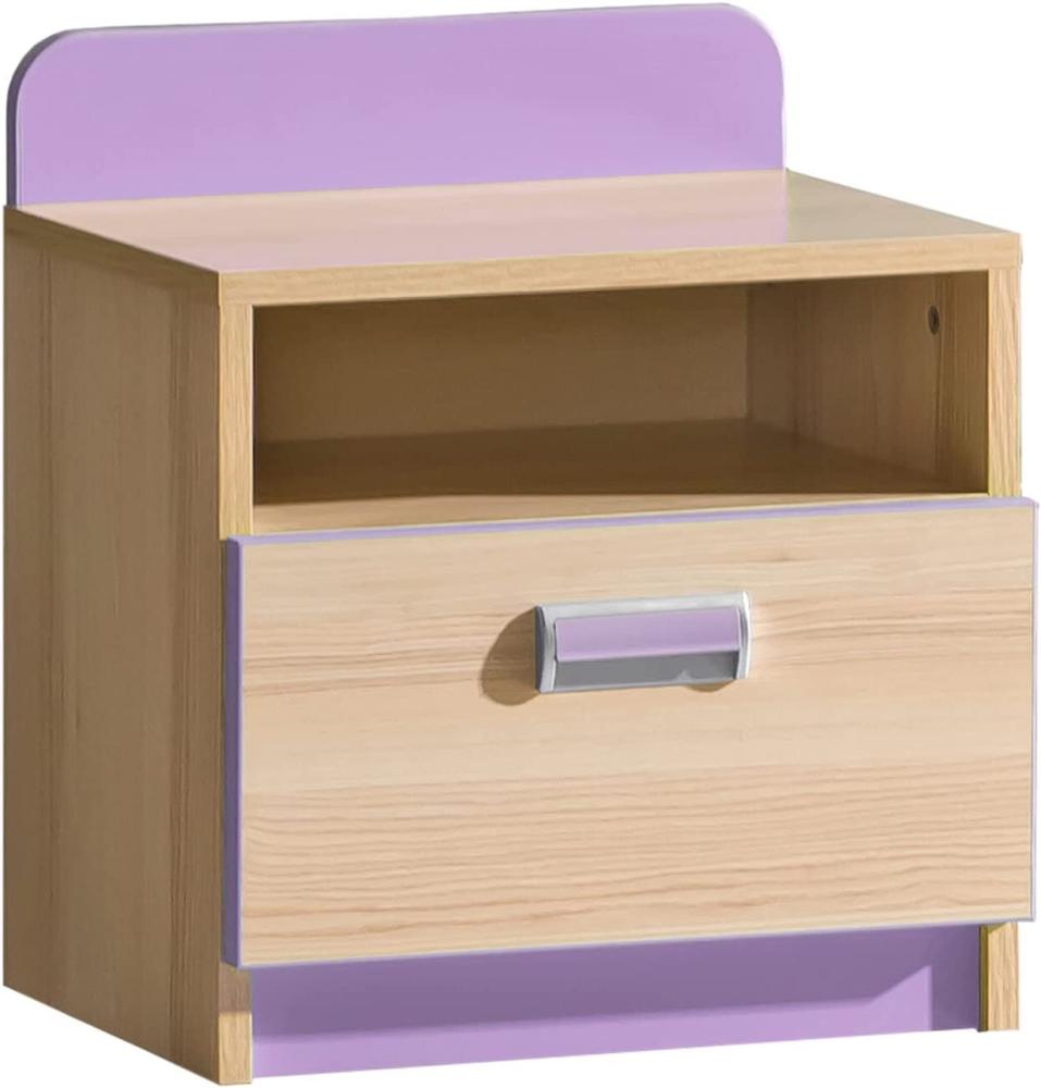Stylefy Laterne Nachttisch Lila Esche Bild 1