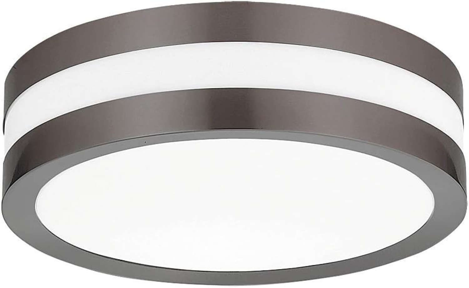 Rabalux Stuttgart Außen Deckenleuchte 2x E27 anthrazit rund 285mm Bild 1