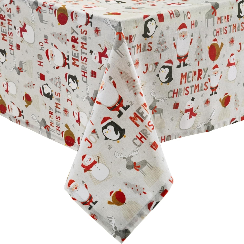 Erwin Müller Tischdecke Tischdecke "Merry Christmas", Motiv Bild 1