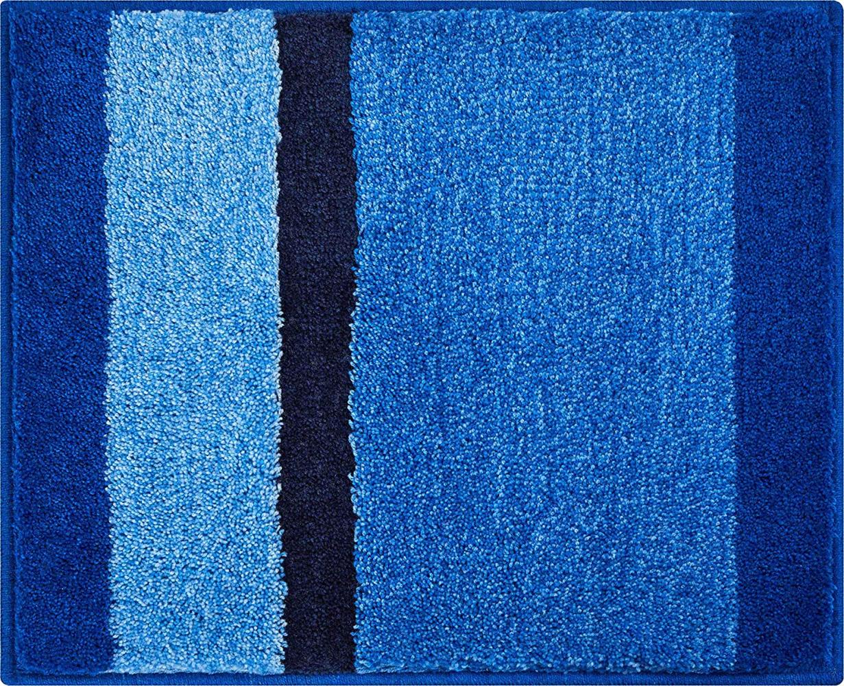 GRUND ROOM Badematte 50 x 60 cm Blau Bild 1