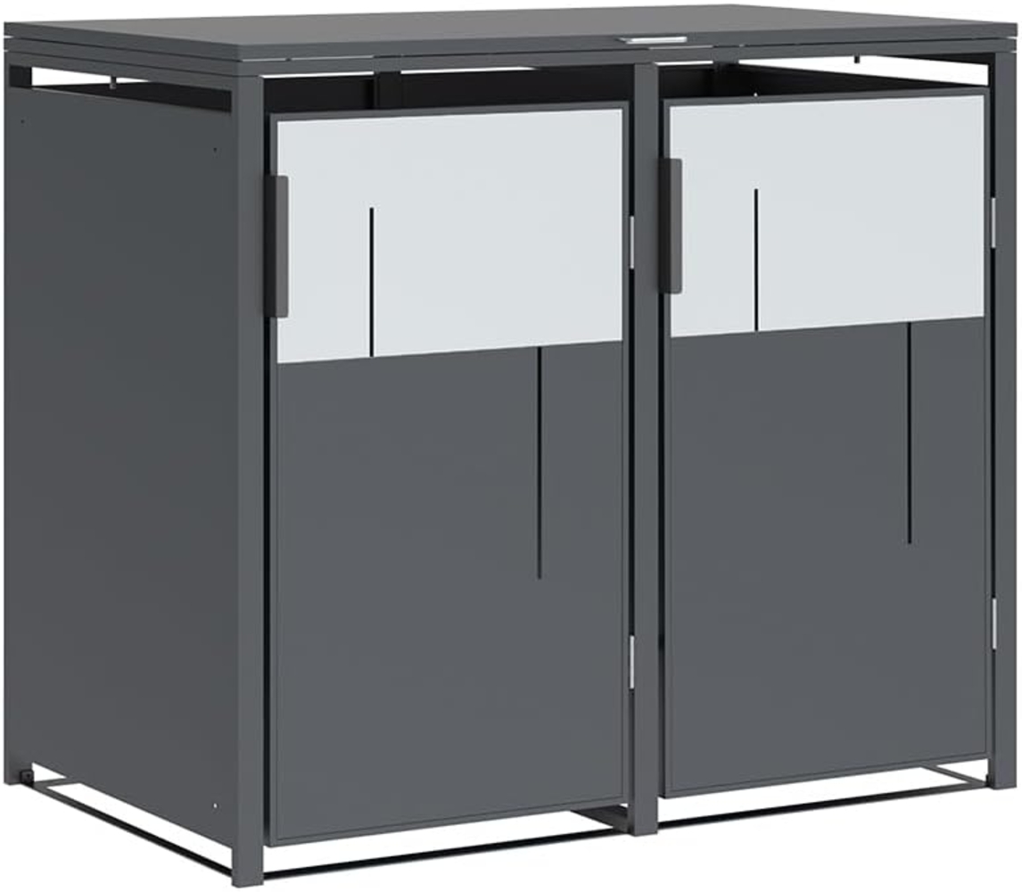 Westmann Tonus 2 | Metall Mülltonnenbox 2er | Bild 1