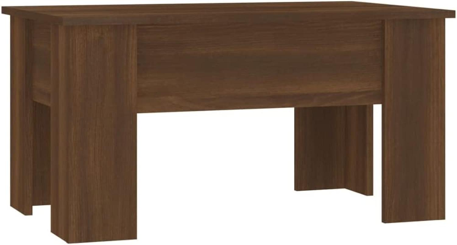 vidaXL Couchtisch Braun Eichen-Optik 79 x 49 x 41 cm Holzwerkstoff [819283] Bild 1